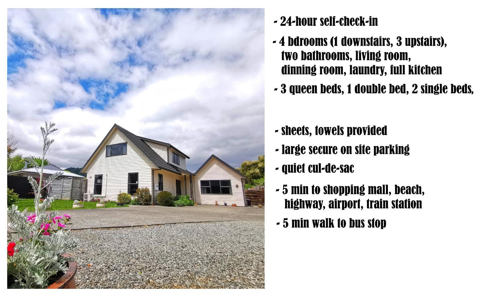 Atarau Grove Holiday House Paraparaumu Exterior foto